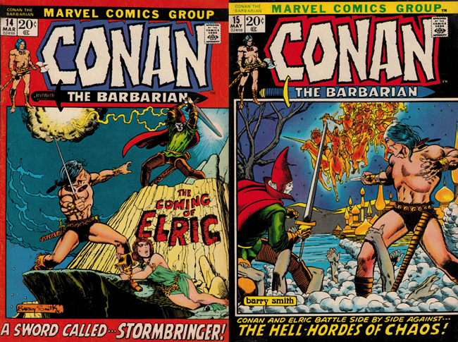 <b>   <i>Conan  The Barbarian</i></b> (#<b> 14</b> & <b>15</b>), Marvel (U.S.)